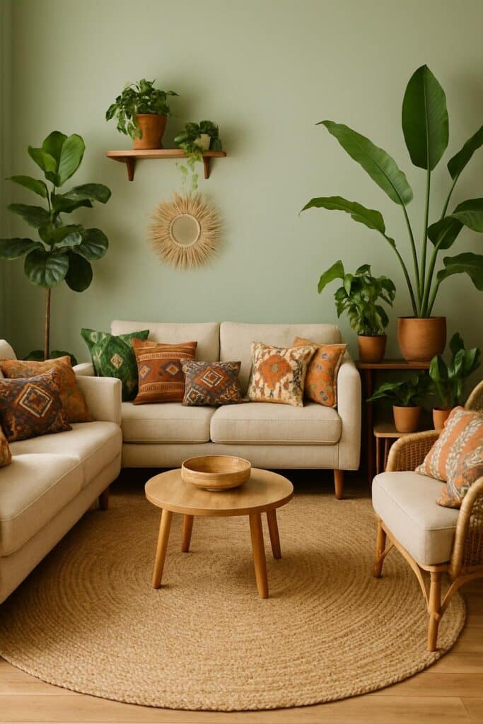 20 Gorgeous Interior Design Ideas Featuring Clary Sage by Sherwin Williams