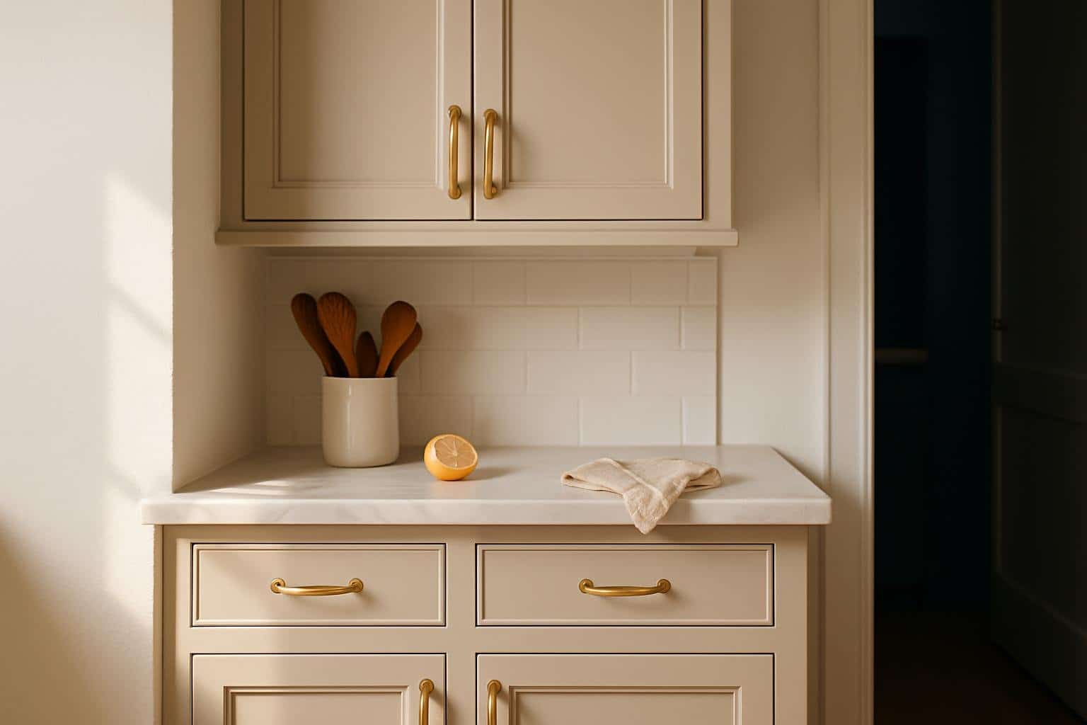5 Cool Accessible Beige Kitchen Cabinet Ideas for a Cozy Home