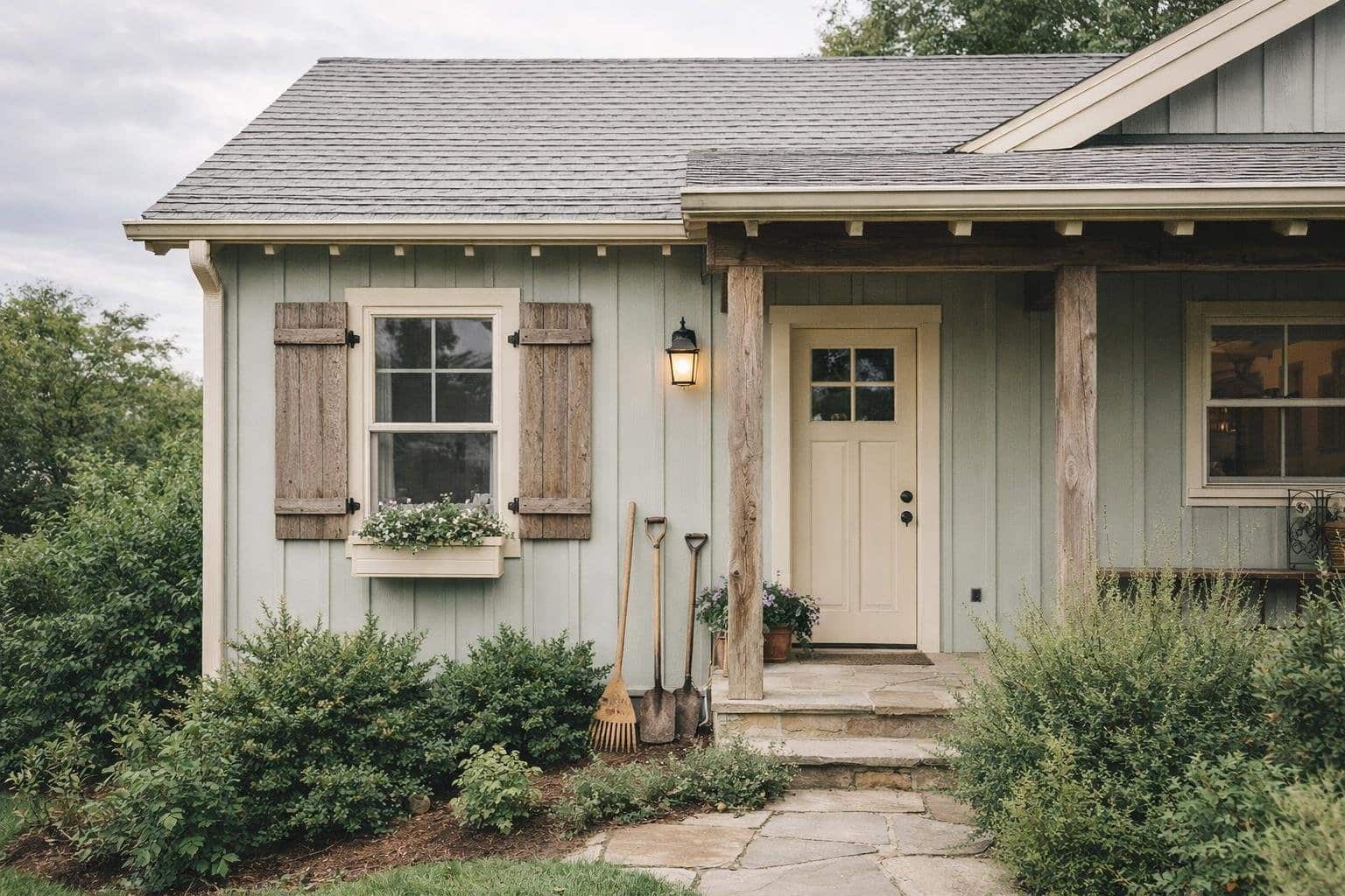 5 House Exterior Styles That Shine in Sea Salt by Sherwin‑Williams
