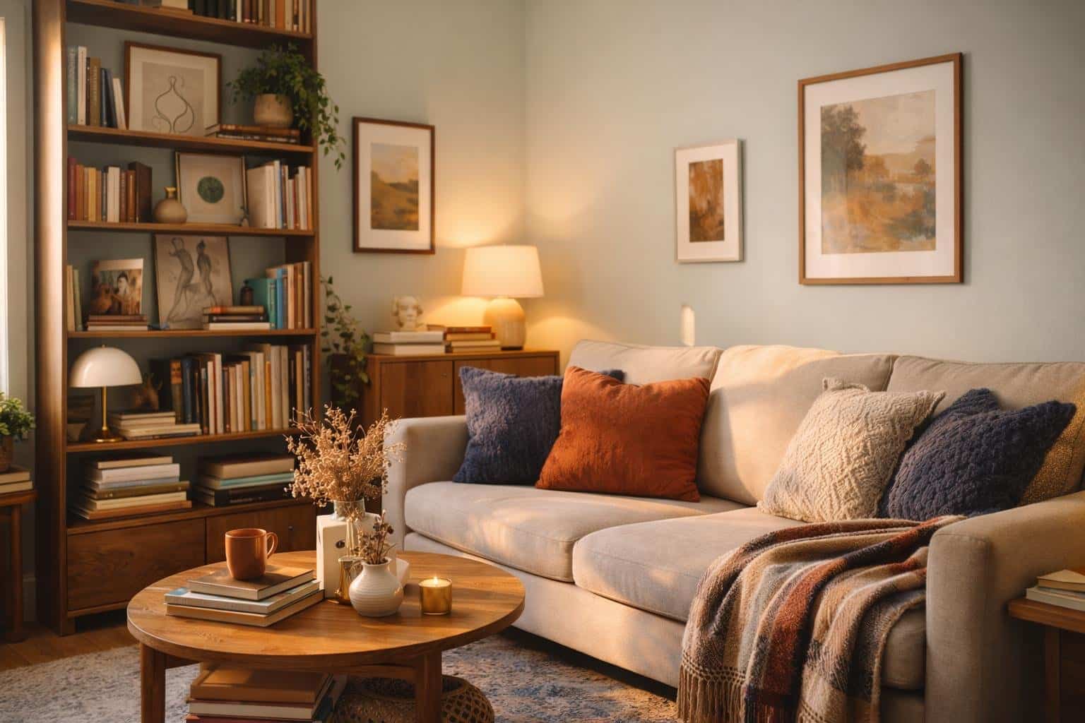 5 Living Room Styles That Come Alive in Sea Salt by Sherwin‑Williams