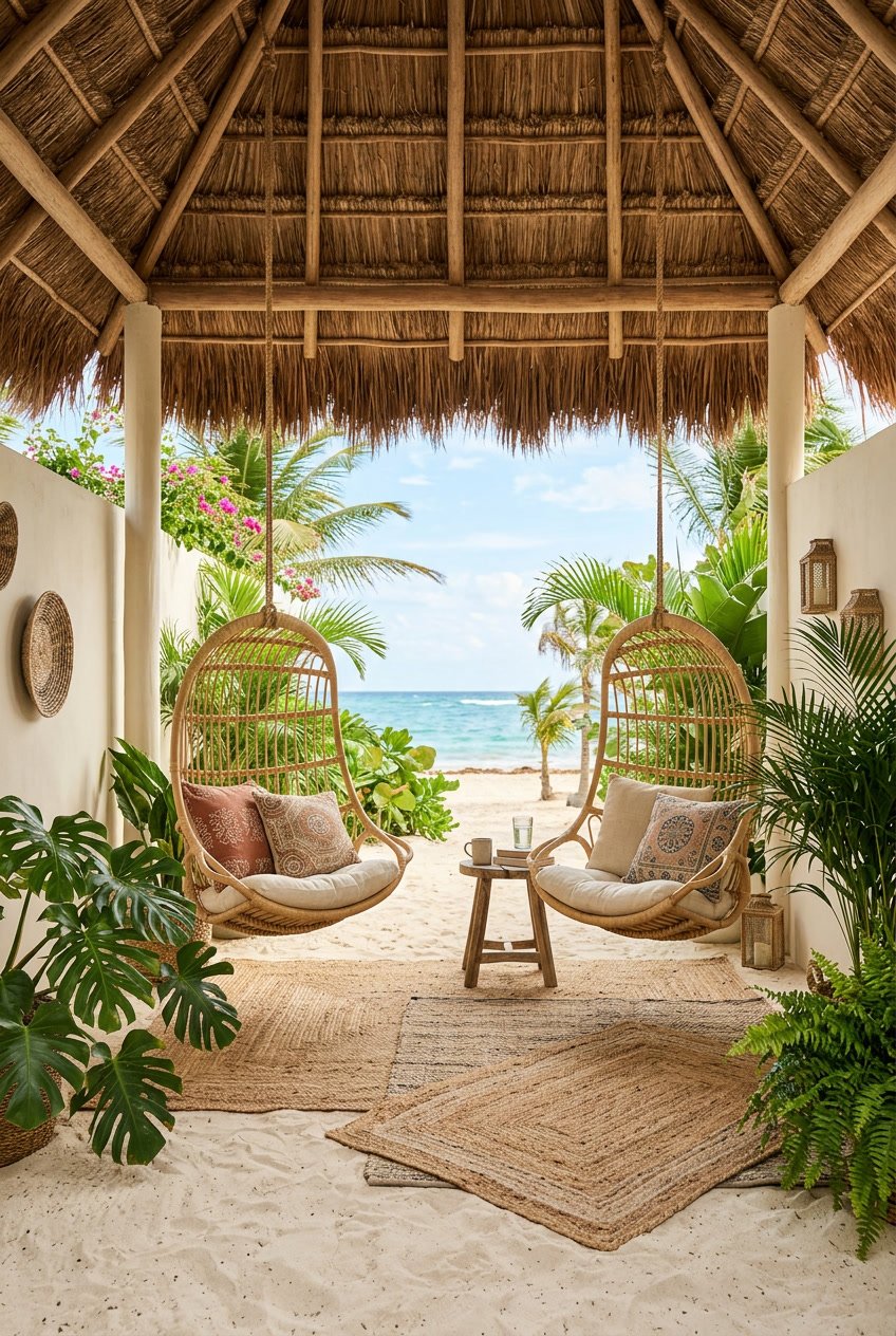 Breezy Tulum Boho Lounge
