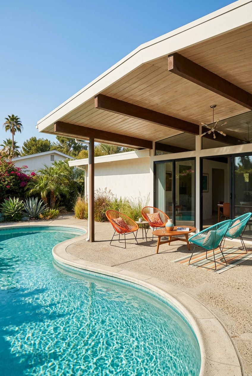 California Mid-Century Lanai