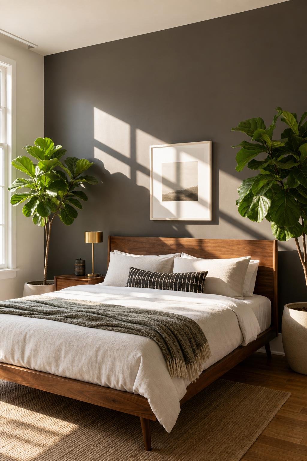 Modern Biophilic Feature Wall