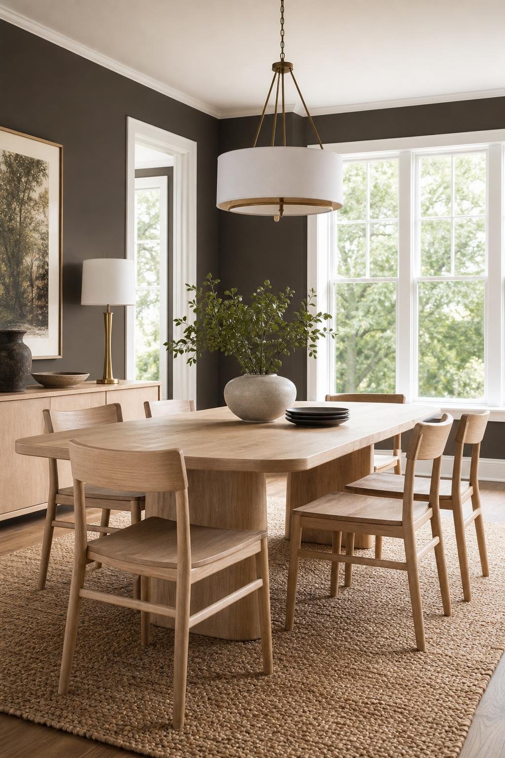 Modern Organic Design With Natural Oak