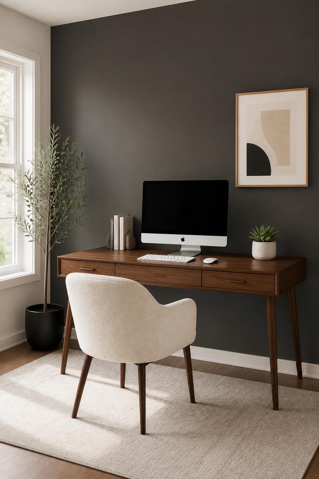 Mid-Century Modern Walnut Pairing