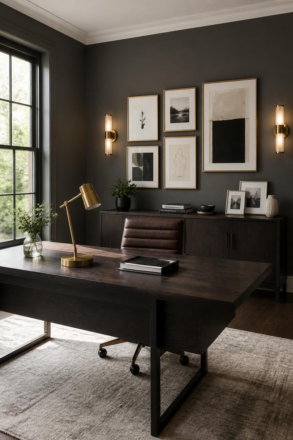 The Sophisticate With Gilded Accents