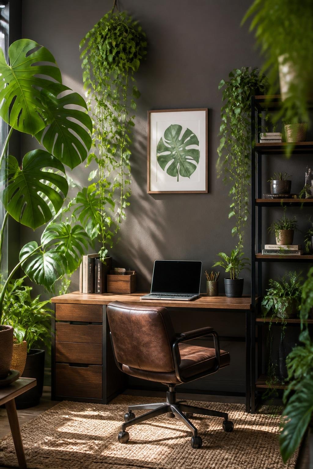 Biophilic Productivity Nook