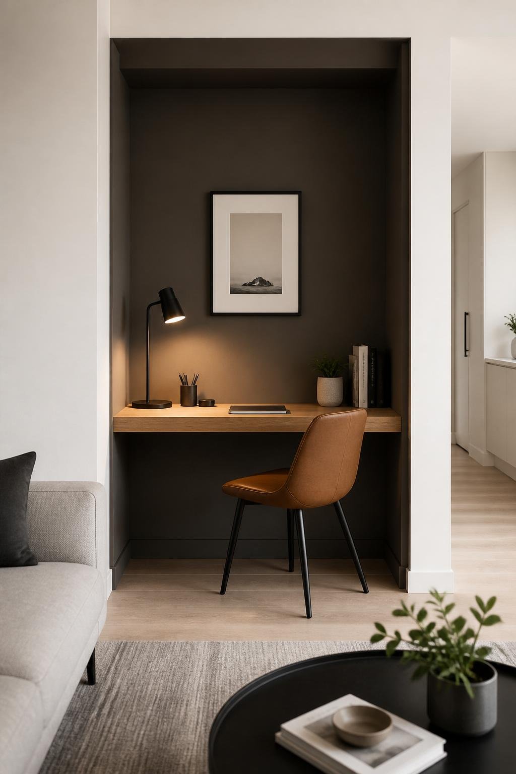 The Architectural Desk Alcove