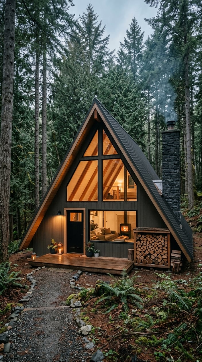 Creating a Scandinavian Forest Retreat