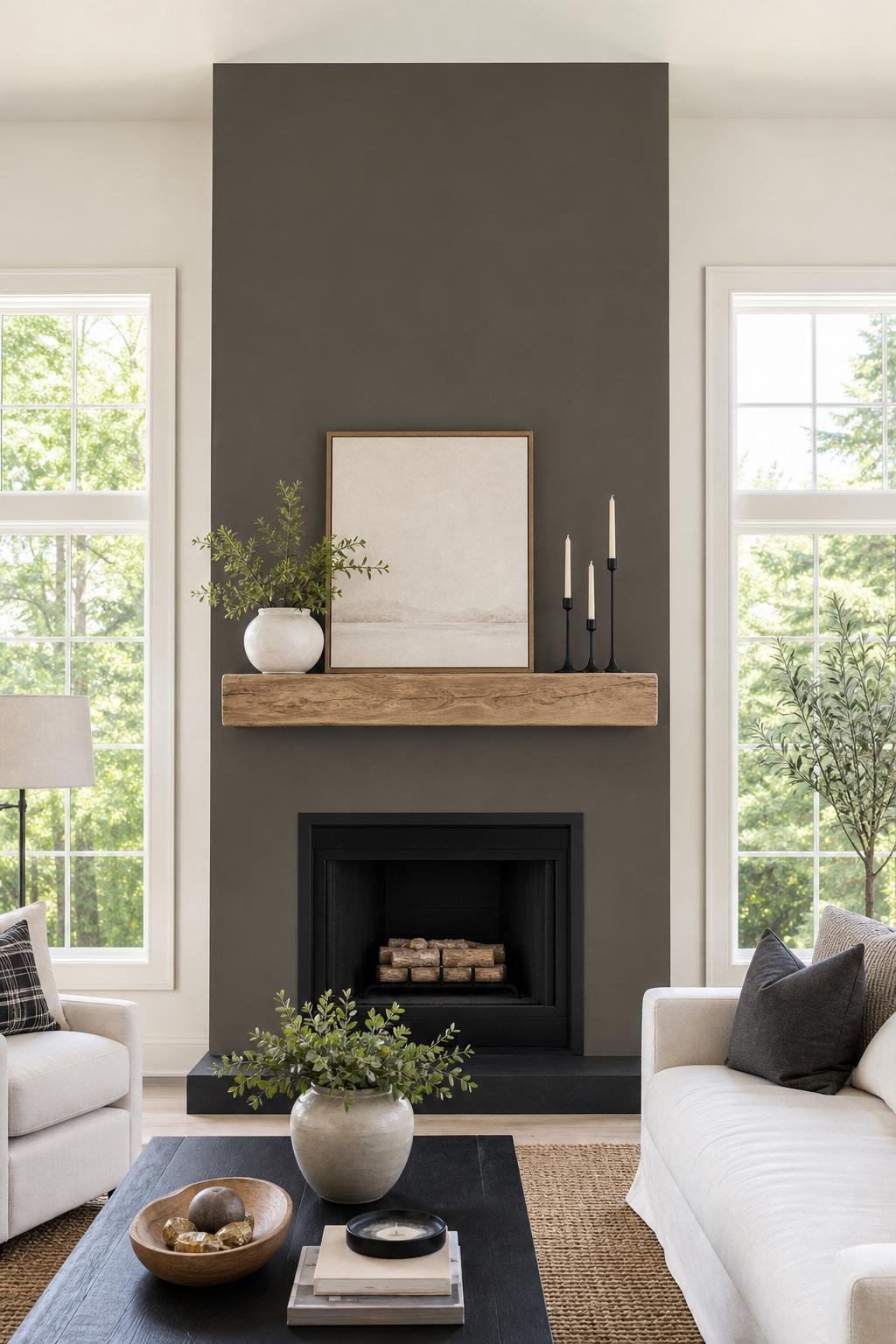 The Architectural Fireplace Focal Point
