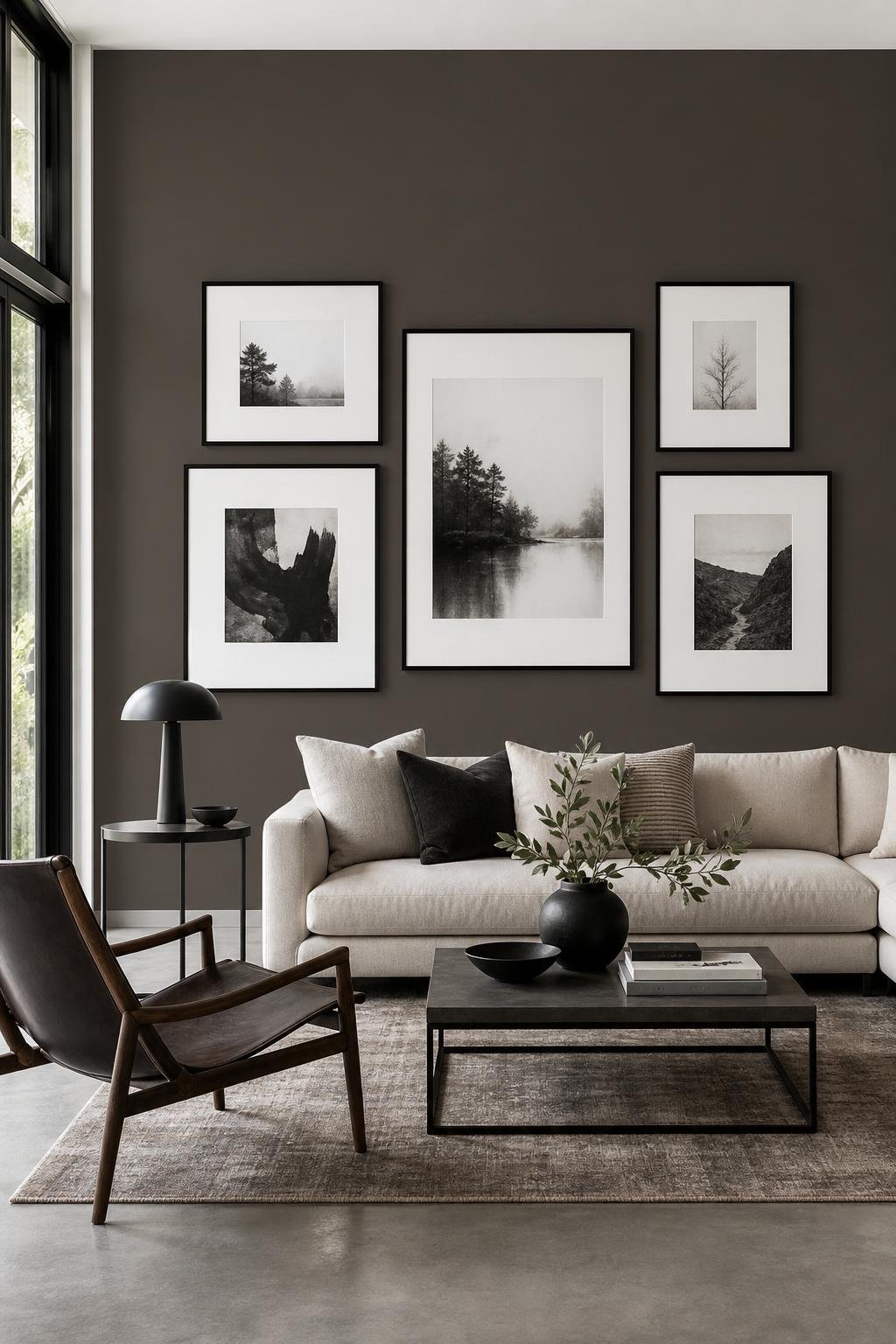 The Modern Gallery Accent Wall