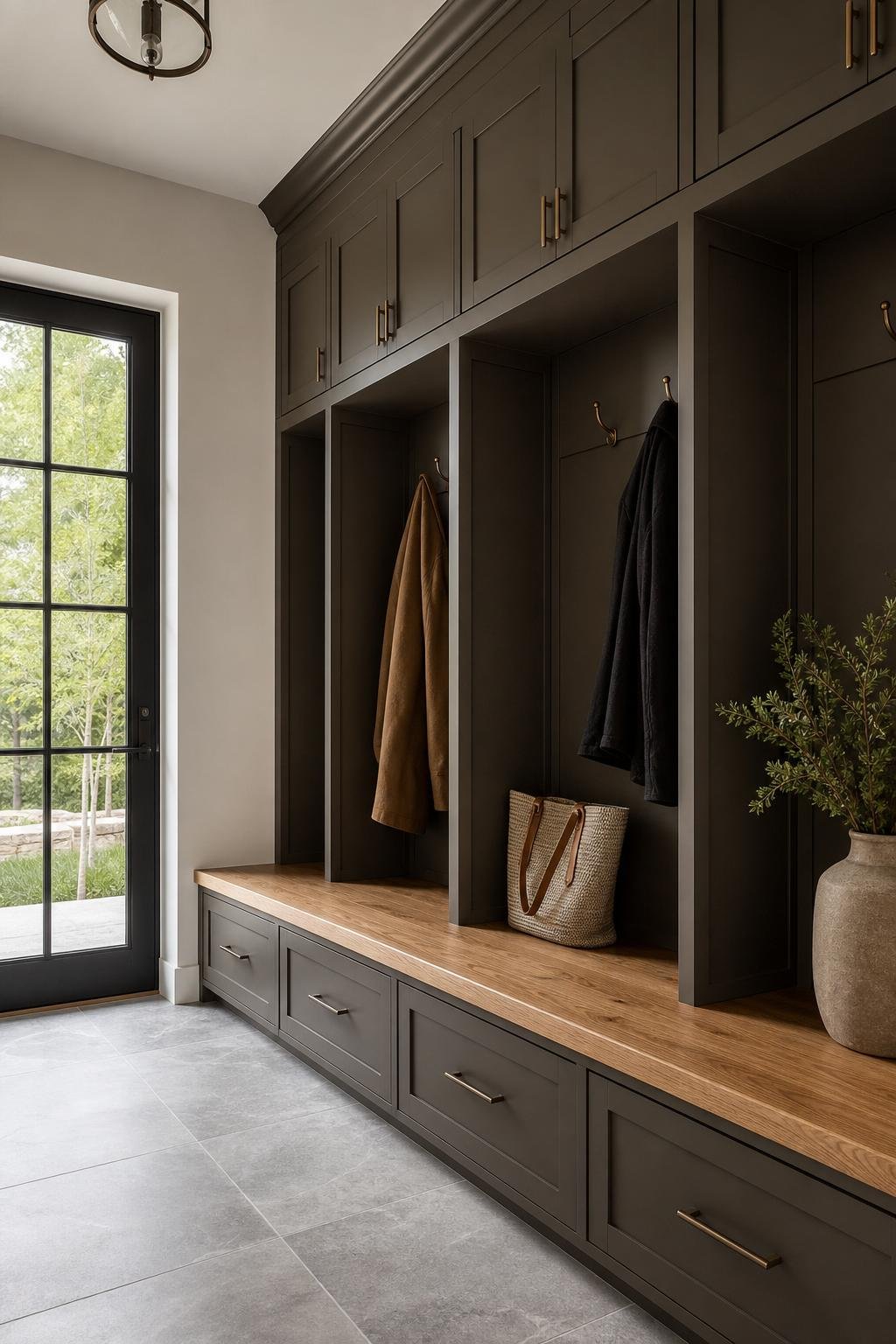 Innovative Built-In Locker Storage
