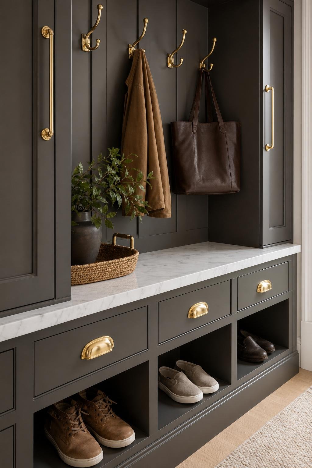 Elegant Storage With Luxe Hardware